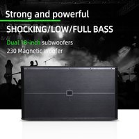 Haut-parleur professionnel Biner D828 de 18 pouces, 1000 W, pour spectacles sur scène, KTV, subwoofer puissant