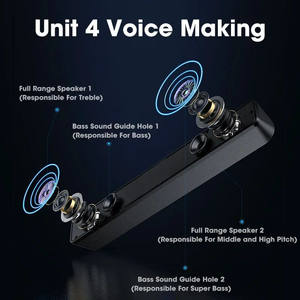 Multifunctional BT <b>Led</b> Night Light Speaker Alarm <b>Clock</b> Wireless Charging Mobile Phone 15W Colorful Subwoofer RGB Light Home - Product Image 5