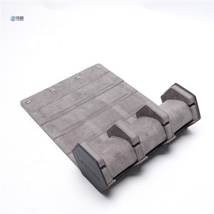 OEM Handmade Travel Use <strong>Watch</strong> <strong>Boxes</strong> Black Saffiano <strong>Watch</strong> Roll for <strong>Watches</strong> <strong>Holder</strong> - Product Image 2