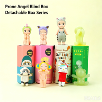 Angel Fruit Neues Design PVC Auto-Ornament Klebrige Telefon-Dekoration Heißer Grenzüberschreitender Cupid-Figur Anime Frozen Mystery Boxen