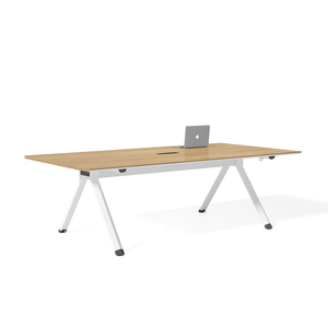 Wholesale Price Contemporary Wooden Simple Conference <b>Tables</b> Boardroom for Business Meetings <b>Desk</b> Office Furniture - Product Image 3