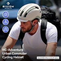 Casque de vélo PC In-Mold léger pour adulte, respirant, avec boucle de réglage, idéal pour la ville et le cyclisme