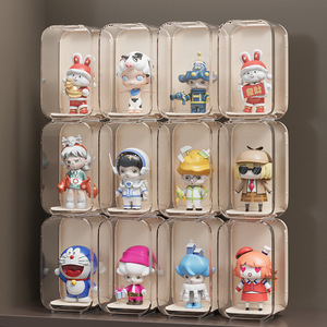 2026 Vitrina Modular Apilable de Pared de Acrílico Transparente para Cajas Sorpresa, Organizador de Figuras y Figuras de Acción, Venta al por Mayor - Product Image 4