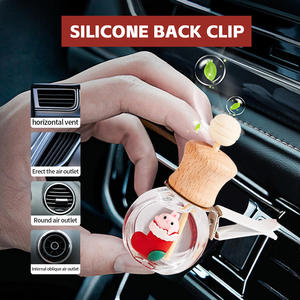 <span class=keywords><strong>Parfum</strong></span> de <span class=keywords><strong>voiture</strong></span> de Noël 10ml, senteur florale longue durée, style moderne, modèle Père Noël, pour grille d'aération de climatisation - Product Image 4