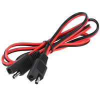 Cable Adaptador SAE a Encendedor de Cigarrillos Hembra de 24V 20A y 1.5M para Motocicleta, Venta al Por Mayor LanLin