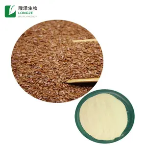 Fuente del fabricante Flaxs Lignans semilla/extracto de linaza 20% 98% polvo de lino a granel