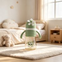 2025 300ml biberon bébé à col large haute capacité anti-colique sans BPA pour les nouveau-nés