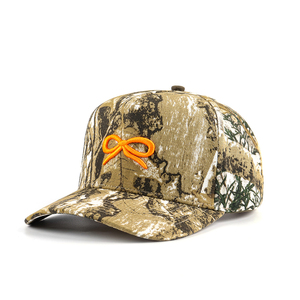 Gorra de béisbol de caza de 5 paneles personalizada, gorra con impresión digital para exteriores, logotipo bordado en 3D, sombrero de camuflaje de la jungla, etiqueta hecha de tela Oxford - Product Image 1