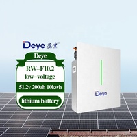Batterie lithium murale 51,2 V 200 Ah IP65, pack de batteries lithium polymère LFP mural avec BMS