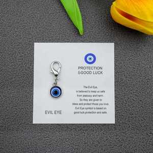 Llavero de Ojo Turco Azul, Amuleto de Protección y Buena Suerte para Coche, Bolso, Colgante, Joyería, Regalo para Mujeres y Hombres - Product Image 3