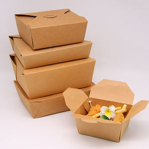 Kingwin Sinh Thái Thân Thiện Với Hộp Giấy Cửa Sổ Bao Bì Thực Phẩm Kraft Các Tông Hộp Giấy Sản Xuất - Product Image 6