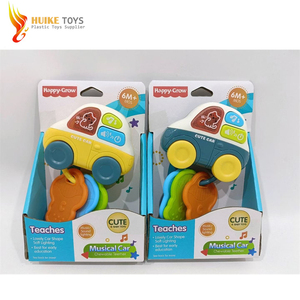 2025, plástico educativo barato, funciona con pilas, bebé, niños, juguete de conducción Musical electrónico, volante de coche de juguete para niños, asiento de coche - Product Image 2