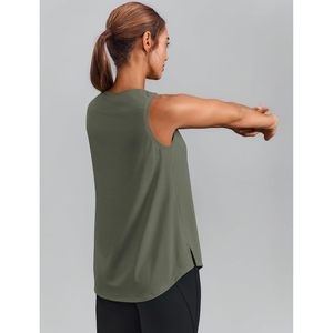 FOXA Women's Sleeveless Athletic Tank Top Loose Fit Quick-drying Fabric UPF 50+ Gym Yoga Workout <b>Shirt</b> - Product Image 2