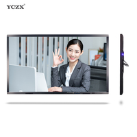 Tableau blanc interactif intelligent de 32 pouces en gros, résolution 4K, écran tactile LCD 20 points, cadre en alliage d'aluminium