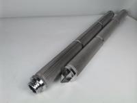 Filtre à cartouche plissé en acier inoxydable 304 316 DEYA pour filtration de gaz, 0,5 GPM