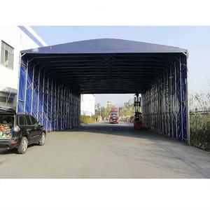   Toldo telescópico retráctil para garaje de coches - Carpa móvil plegable y retráctil para protección de vehículos - Product Image 3