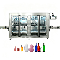 Machine de remplissage mobile L&B à 6 buses pour gel, pâte et liquide, équipement de remplissage automatique pour l'industrie cosmétique et alimentaire