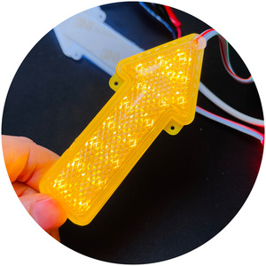 Mũi Tên <span class=keywords><strong>LED</strong></span> chỉ báo xe tải cảnh báo bên ánh sáng SMD <span class=keywords><strong>LED</strong></span> mô-đun cảnh báo an toàn <span class=keywords><strong>LED</strong></span> mô-đun ngoài trời Trailer đèn xe tải <span class=keywords><strong>LED</strong></span> mô-đun <span class=keywords><strong>12V</strong></span> - Product Image 1