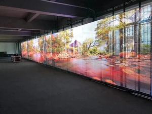 P2 कांच की खिड़की पर्दा इनडोर विज्ञापन वीडियो दीवार शोकेस दुकान विज्ञापन पारदर्शी डिस्प्ले स्क्रीन पैनल का नेतृत्व किया - Product Image 5