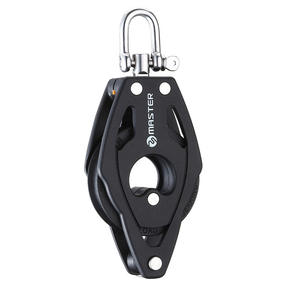 57mm <b>Wheel</b> Diameter 10mm Wire Diameter Single <b>Wheel</b>/Swivel/Shackle Lug Sailboat Ball Bearing <b>Pulley</b> BB-0502F Marine Hardware - Product Image 2