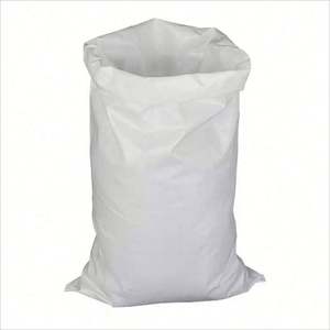 Sacs tissés en PP blanc de taille personnalisable pour le sucre, la farine, les aliments pour animaux avec doublure pour le stockage et le transport - Product Image 1
