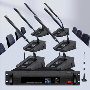 Multifuncional sem fio Conferência Digital sistema sala com tipo C recarregável metal portátil e microfone Desktop - Product Image 6