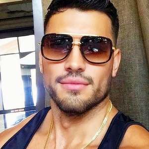 Lunettes de soleil carrées surdimensionnées à monture métallique avec logo personnalisé, protection UV400, pour hommes et femmes – Nouvelle collection tendance - Product Image 2