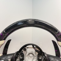 Volant en cuir forgé en carbone avec affichage LED M Sport pour F10 F15 F20 F22 F30 F32 F36 M4 F82 M3 F80 E87 E90 E92 E60