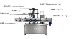 Machine de lavage automatique à 6 têtes à ions négatifs pour bouteilles de cosmétiques et de parfums en verre - Product Image 3