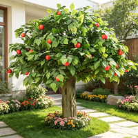 Arbre artificiel portable pour aménagement de lieux événementiels, facile à assembler, idéal pour les mariages et les décors de salles d'exposition