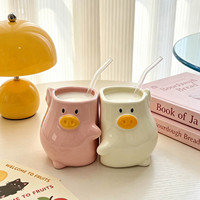 Tasse en céramique, tasse de couple, tasse à thé domestique, décoration, tasse de petit-déjeuner de bureau, tasse à café