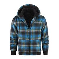 Veste à capuche pour homme doublée polaire, collection automne-hiver 2026, chaude et décontractée, pour l'extérieur