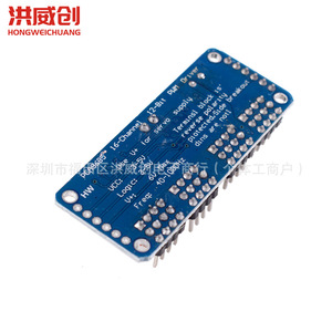 ฮงเว่ยชวง PCA9685 บอร์ดควบคุมเซอร์โวมอเตอร์ PWM 16 ช่อง สำหรับหุ่นยนต์ โมดูล IIC - Product Image 3