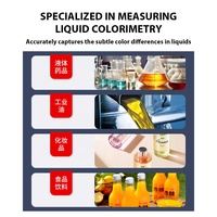 Colorímetro de Líquidos JPT-8003, Escala Gardner Saybolt ASTM D1500, DE<=0.015, Espectrofotómetro de Mesa para Control de Calidad en Petróleo, Químicos y Farmacéutica