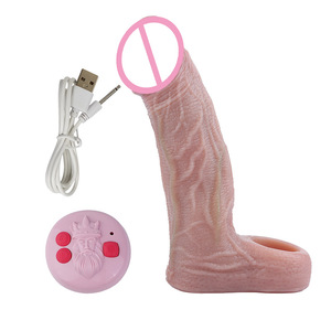 APP Wireless <b>Controlled</b> <b>Vibrating</b> Penis Sleeve Multi Person Interactive Design for Couples Friends <b>Remote</b> Operation - Product Image 1