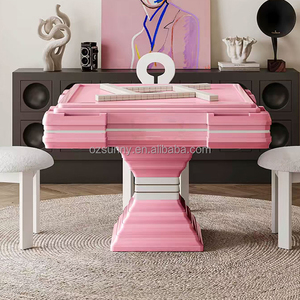 Table de Mahjong automatique de luxe américaine en bois avec accessoires électriques pour <span class=keywords><strong>casino</strong></span>, poker, 4 joueurs, design durable - Product Image 1
