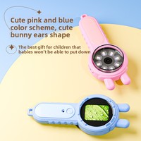 Cute 200X Digital Microscope for Kids, 2" IPS LCD Screen 1080P, Handheld Mini Magnifier, Outdoor Nature Exploration Science Toy