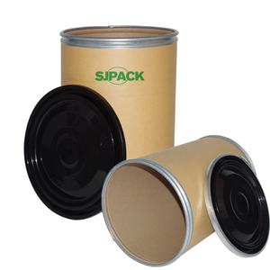 Cilindro de Fibra con Anillo de Acero y Papel Kraft de Alta Compresión, Redondo, con Logotipo Personalizado - Product Image 1