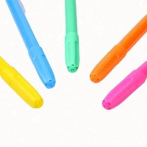 Lot de 12 mini-marqueurs aquarelles lavables à pointe fine, non toxiques, en plastique, pour l'écriture fluide, idéal pour l'art des enfants - Product Image 6