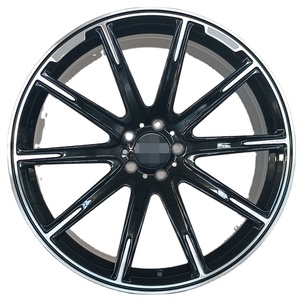 Rines Negros de Aleación Forjada de Alta Gama para Autos de Carreras de 17 18 19 20 22 Pulgadas para Mercedes Benz <span class=keywords><strong>Babus</strong></span> G400 - Product Image 1