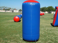 Ensemble de 11 obstacles gonflables portables pour paintball, airsoft, tir à l'arc