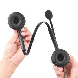 Casque d'écoute téléphonique filaire de <span class=keywords><strong>bonne</strong></span> <span class=keywords><strong>qualité</strong></span> et bon marché Casque USB à suppression de bruit avec microphone de <span class=keywords><strong>qualité</strong></span> supérieure pour centre de contact - Product Image 4