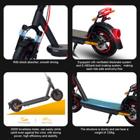 Scooter électrique de ville pliable d'OEM de fabricant de la Chine 500W puissance APP connectivité capteur de vitesse rapide de longue portée intelligent