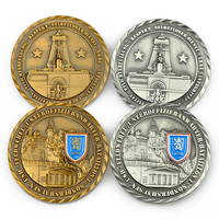 Fabricant de pièces commémoratives personnalisées, pièces en métal estampées, vente en gros, collection antique européenne, souvenirs, pièces 3D en or et argent