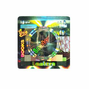 Hochwertige Fälschung sicherheit benutzer definierte Sicherheit 3D <span class=keywords><strong>QR</strong></span>-<span class=keywords><strong>Code</strong></span> Hologramm Aufkleber holo graphische Etiketten druck benutzer definierte Logo - Product Image 5