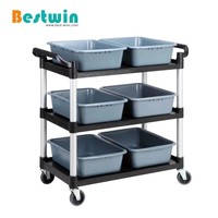 Boîte de rangement commerciale, en plastique polypropylène, Durable, fourre-tout, baignoire, Bus utilitaire pour le transport