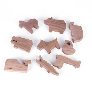 Série d'artisanat DIY : Modèles d'animaux de <span class=keywords><strong>la</strong></span> forêt faits à <span class=keywords><strong>la</strong></span> main avec techniques de meulage et de découpe – Ornements semi-finis - Product Image 2