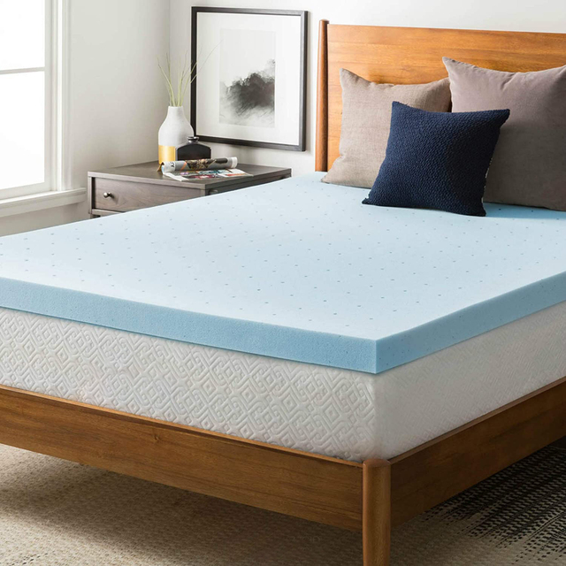 High Quality All Size Home-use Gel Cooling Infused Memory Foam Mattress Topper
