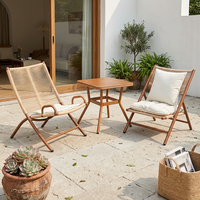 Chaise longue pliante portable moderne pour l'extérieur, fauteuil inclinable imperméable avec structure en alliage pour patio, jardin, balcon