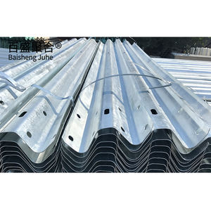 Corrugato trave Guardrail in metallo barriera corrugata corrugata trave in acciaio zincato barriere autostradali Guardrail prezzo - Product Image 5